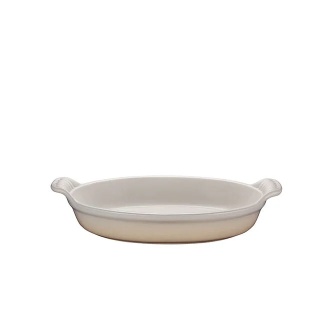 Le Creuset 0.6L Oval Au Gratin Dish, Meringue (71105020716005)