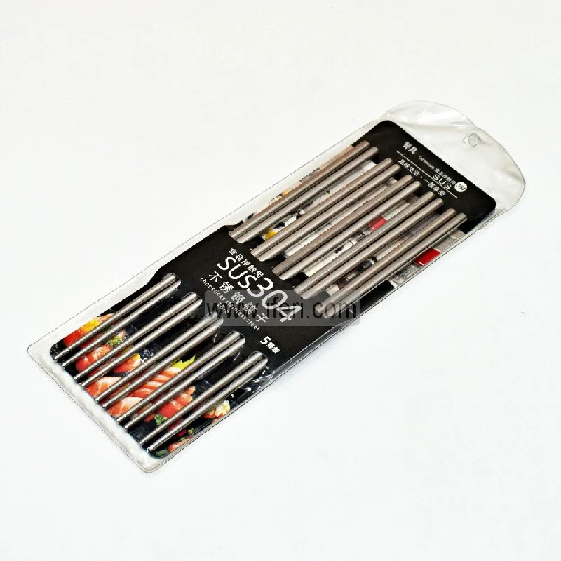 10 Pcs Stainless Steel Chopsticks Set LB6340