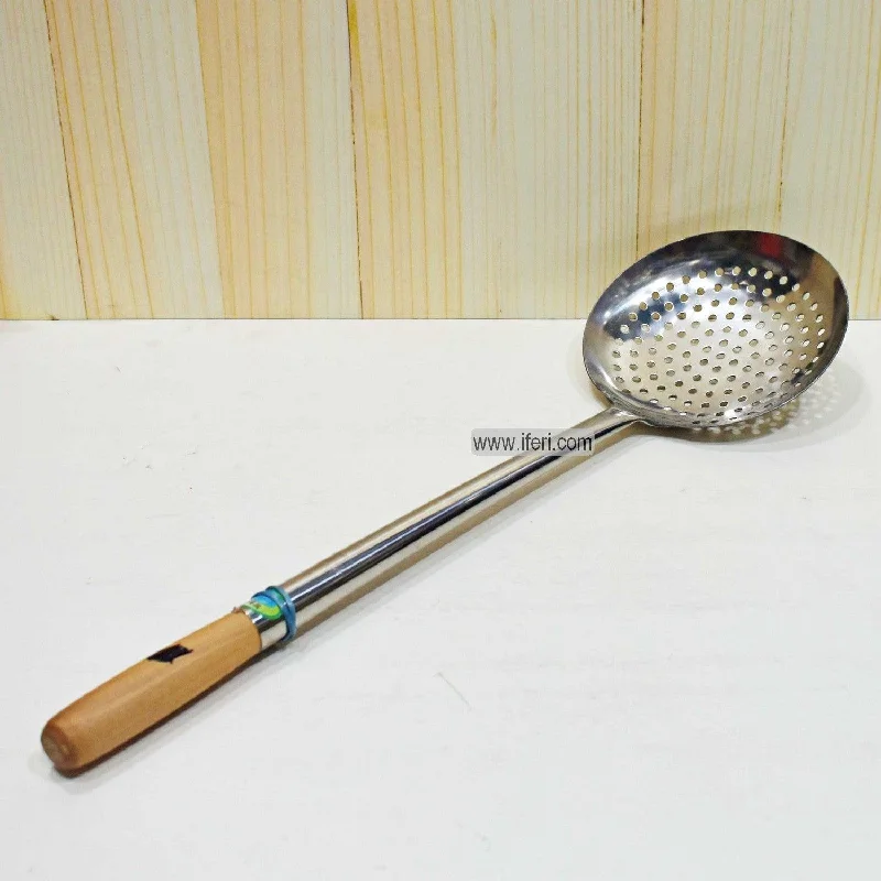 21.5 inch Stainless Steel Skimmer Spoon Colander Strainer for Cooking and Frying SN0692-2