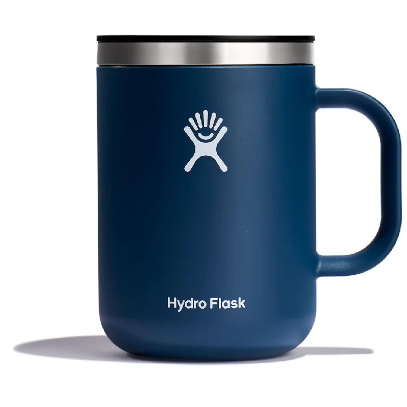 24oz Hydro Flask Vacuum Insulated Stainless Steel Reusable Mug w/ Lid