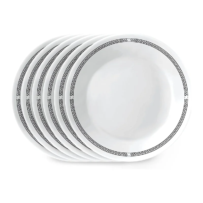 6-Piece Lightweight 6.75" Appetizer Round Plates