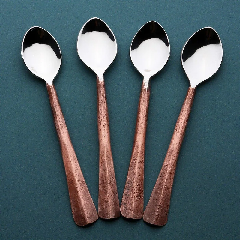 Aged Copper Tablespoon Set