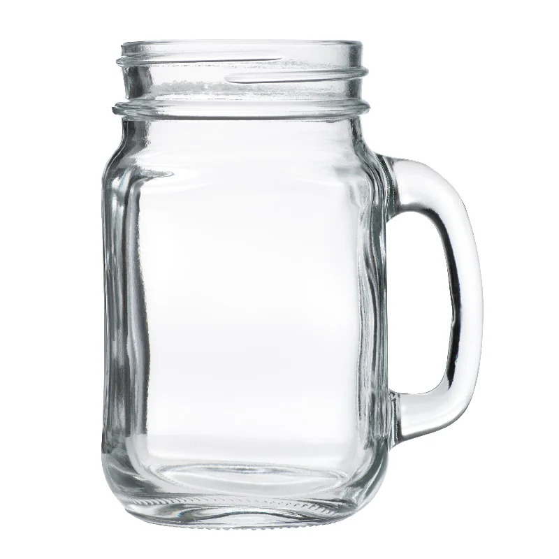 Arcoroc 16.5 Oz Mason Jar Glass, 12 /Case