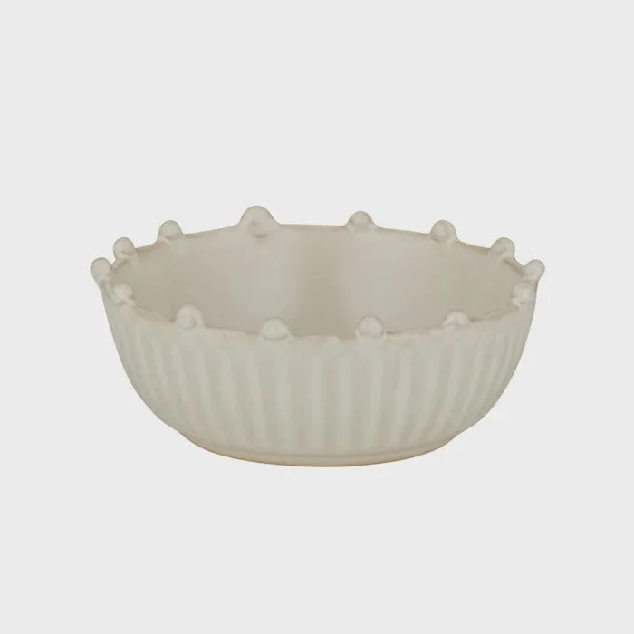 Bistrot Ceramic Bowl 12x5cm White