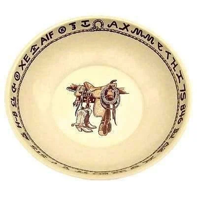 Boots and Brands Western Serving Bowl