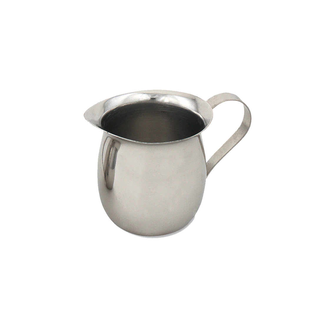 Browne 3 Oz Bell Creamer, Stainless Steel