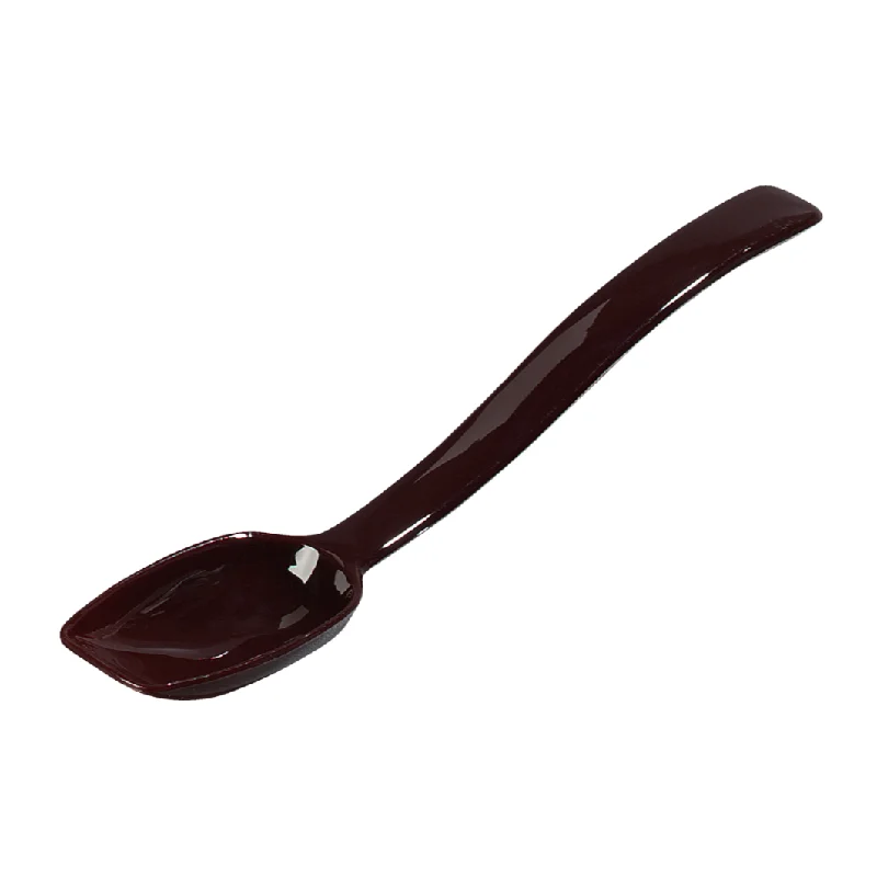 Carlisle 8" Solid Spoon Black