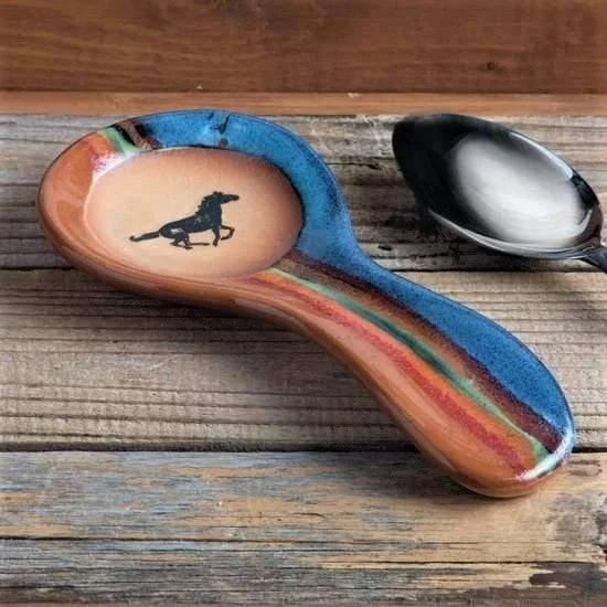 Western Ceramic Kitchen Spoon Rest