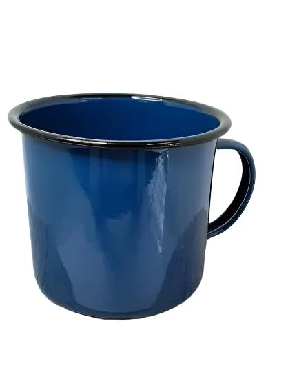 Coffee Mug - Blue - Metal