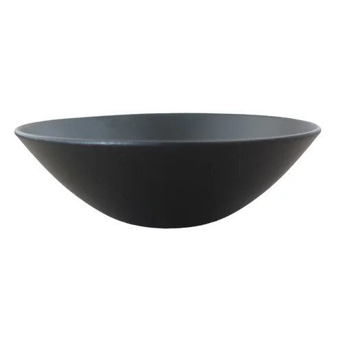 Continental Matte Black 22 Oz Round Soy Bowl 24 /Case