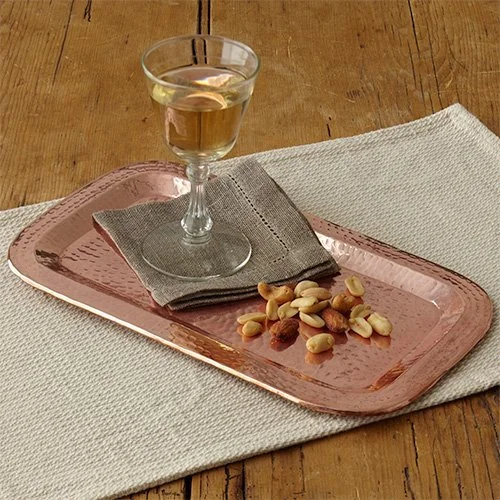 Hammered Copper Charolita Platter