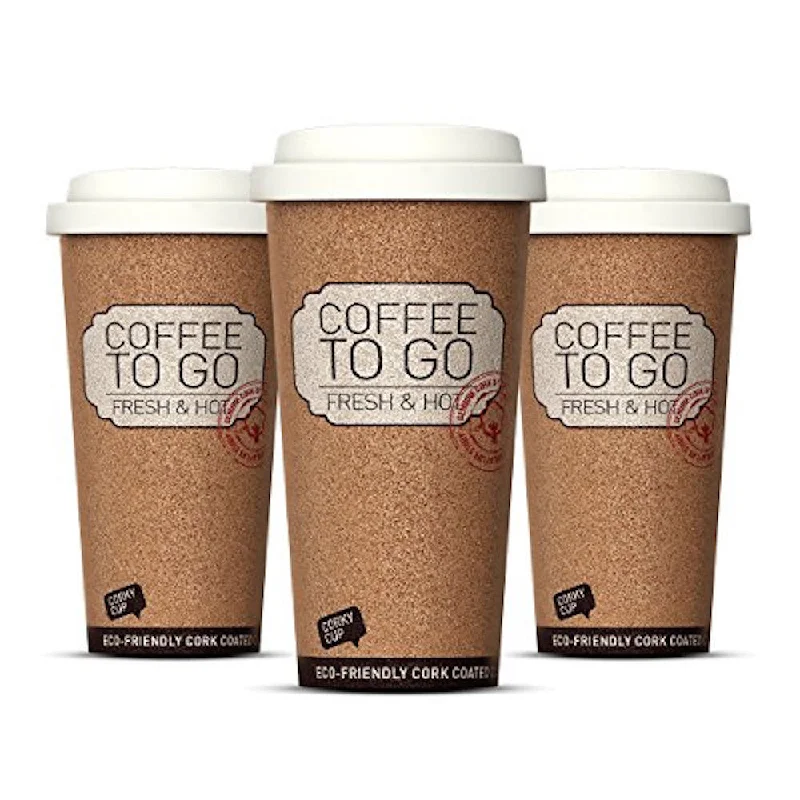 Travel coffee mug Corky Cup Leak Proof - Set of 3