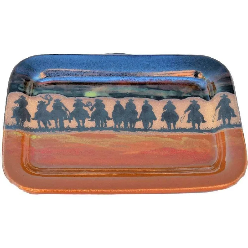 Cowboy Posse Western Serving Platter