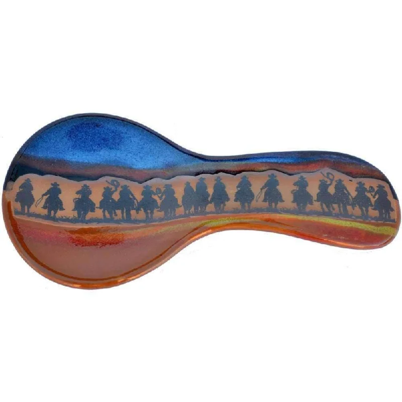 Cowboy Posse Western Spoon Rest