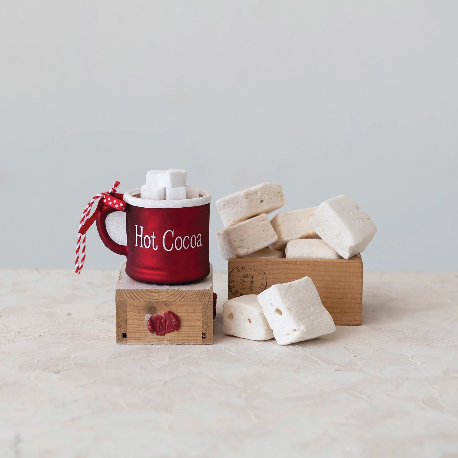 Creative Co-op - Hot Cocoa Mug Ornament