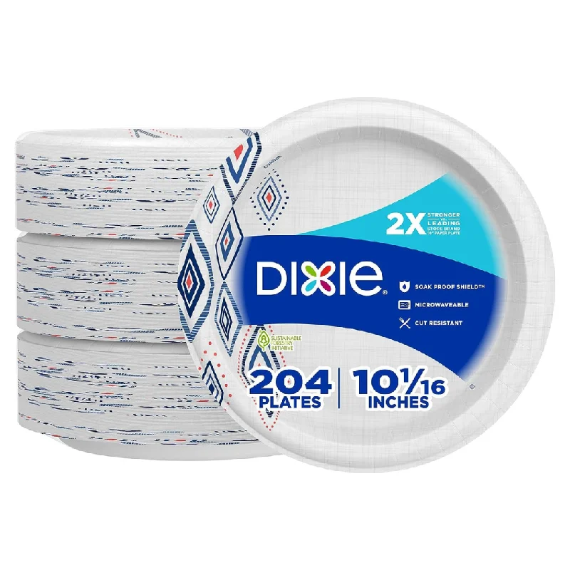 Dixie Large Paper Plates