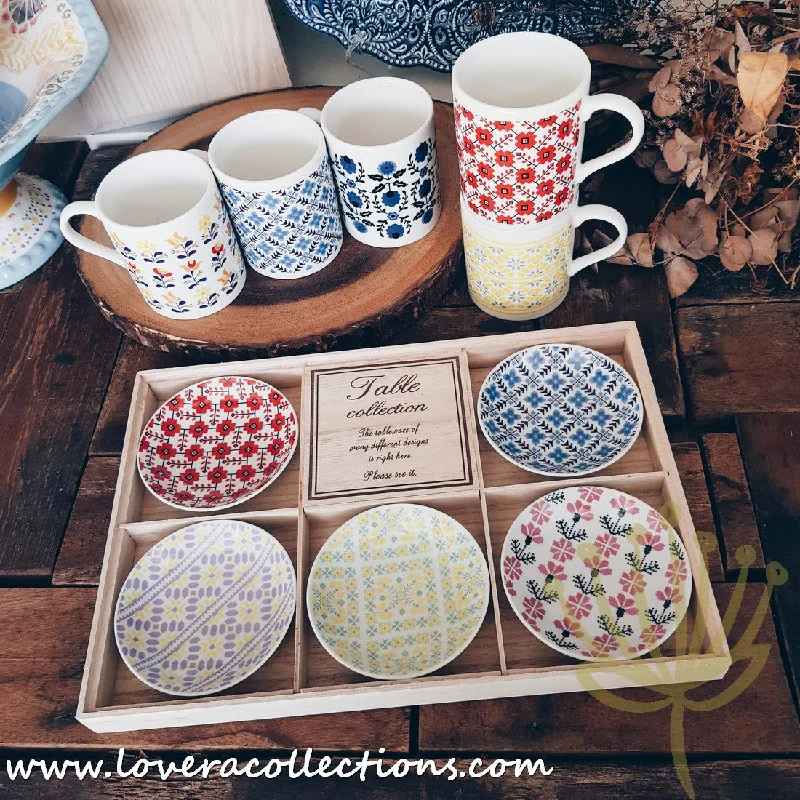 *30% CLEARANCE PROMO* Fabric Japan Gift Set & Mugs