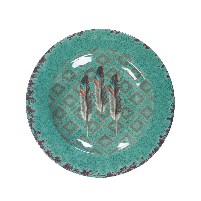 Feather Melamine Salad Plates