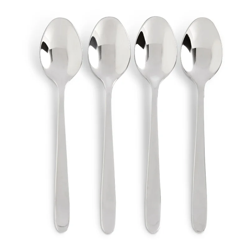 Fino Demi Spoon Set, 18/10 Stainless Steel, Set of 4