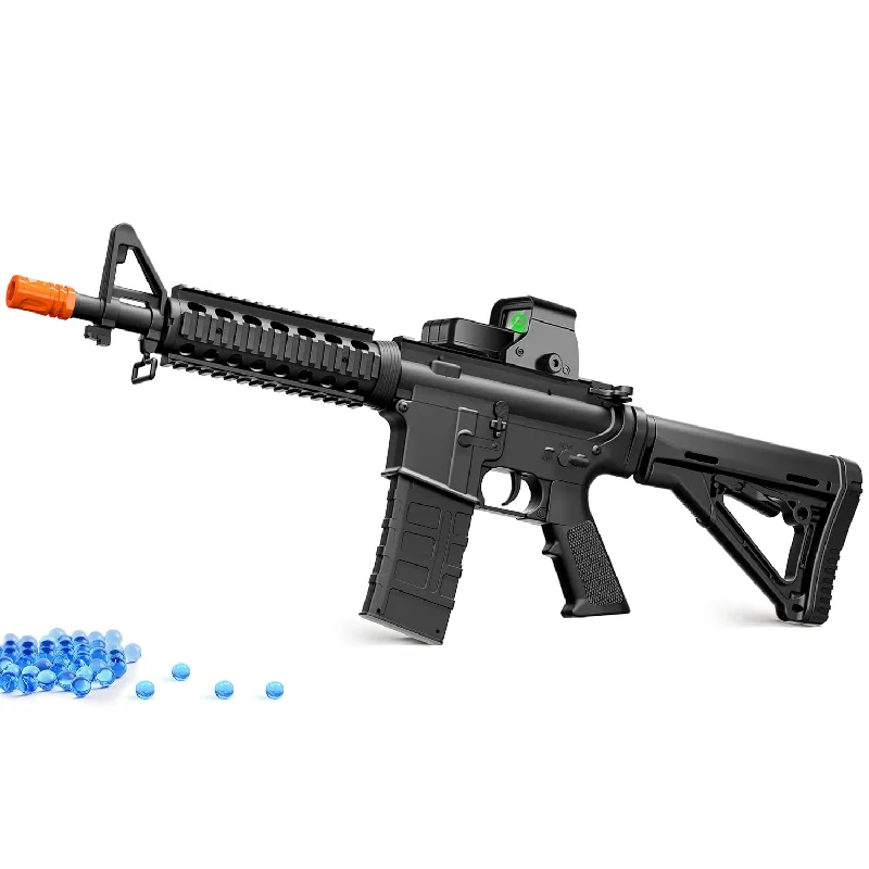 Gel Ball Blaster Gun, Splatter Ball Gun Electronic Scope, Splat Gun With Hi