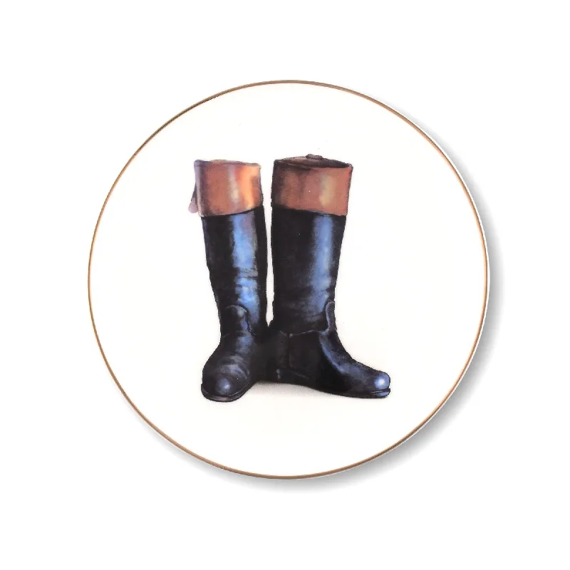 Heels Down English Riding Boot Plate