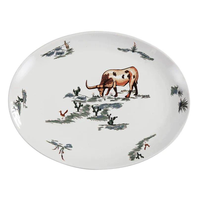 Home on the Range Western Serving Platter