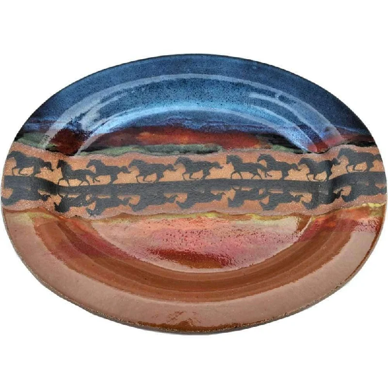 Horse Reflections Serving Plate