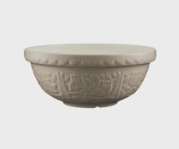 In The Forest Stone Owl Mixing Bowl 26cm