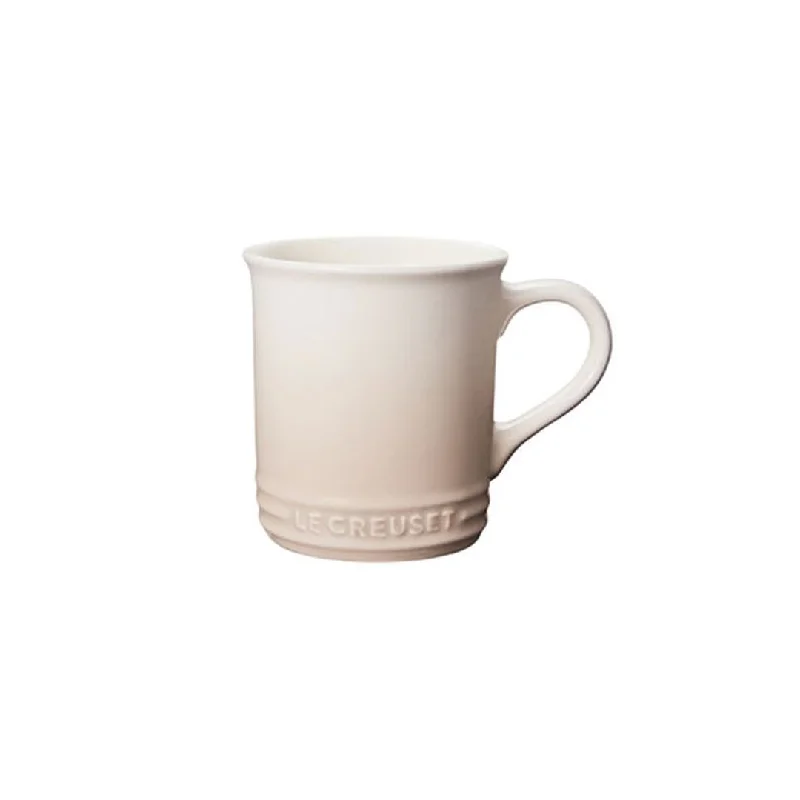 Le Creuset 0.35 Litre Classic Mug, Meringue, 4 /Set