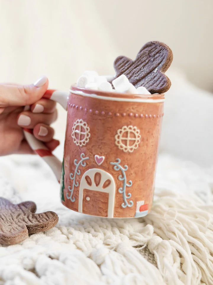 Mary Square - Gingerbread House Mug