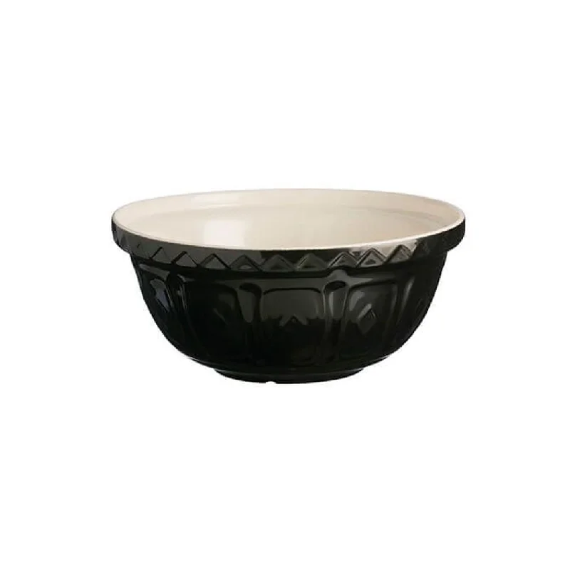 Mason Cash Colour Mix 9.5" Mixing Bowl, Black