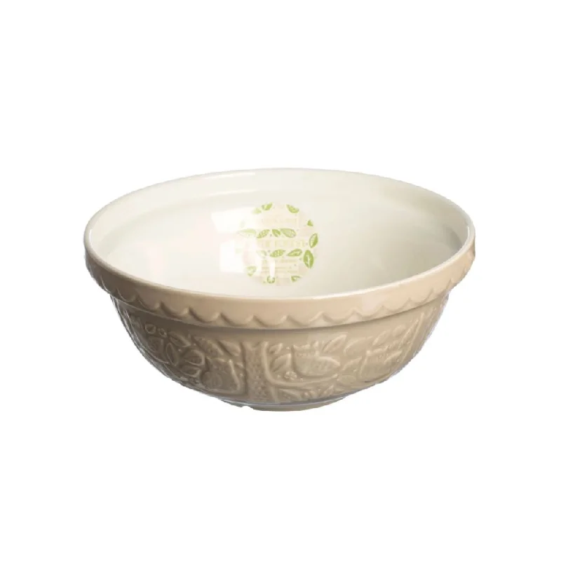 Mason Cash In The Forest 10" Mixing Bowl, Owl Stone