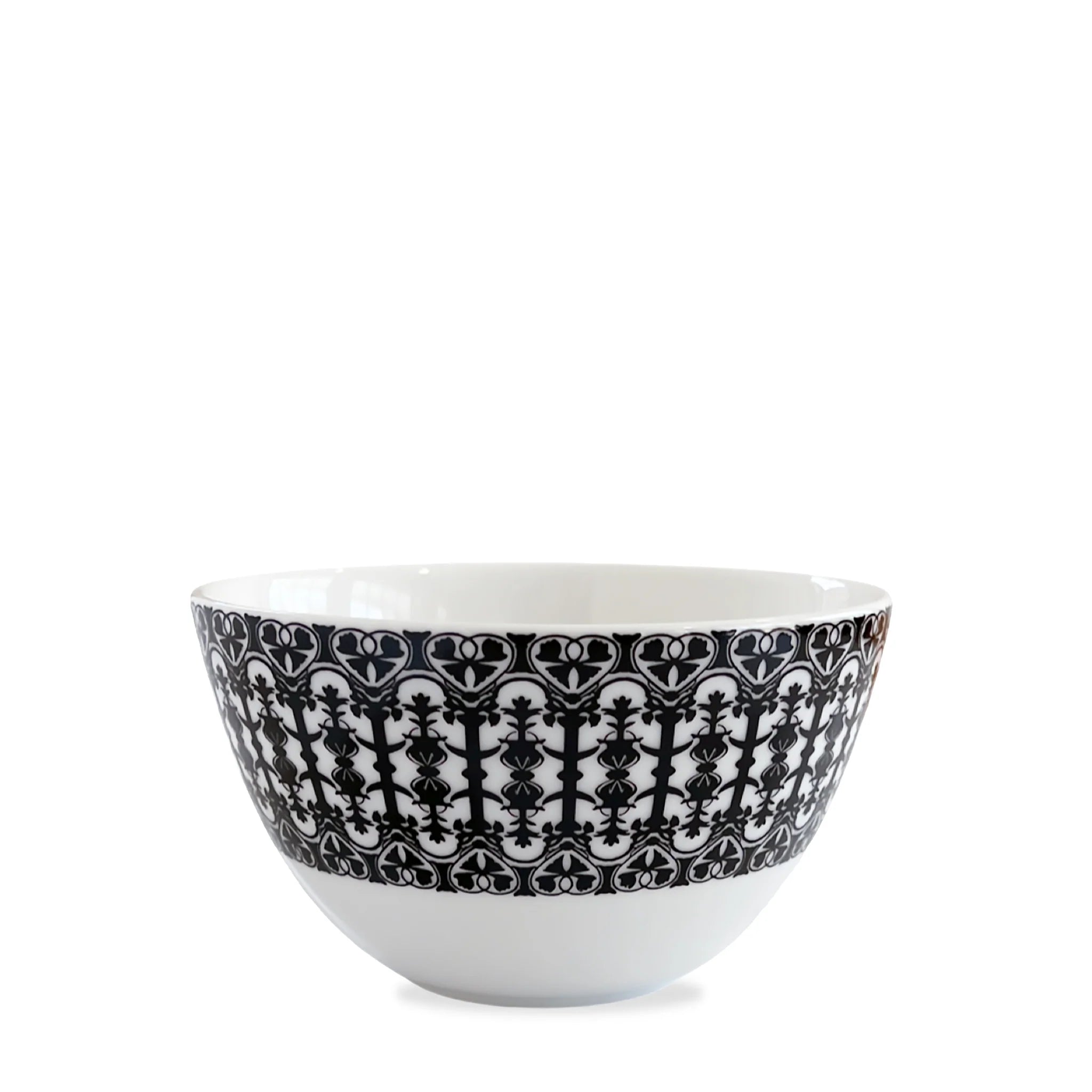 Matriarch Black & White Cereal Bowls