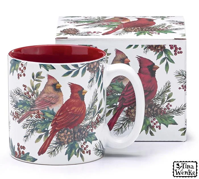 Mug Christmas Cardinal Couple 310000