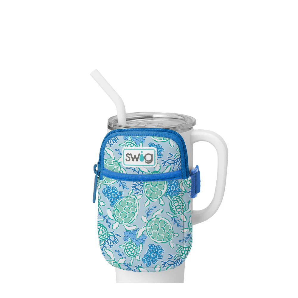 Mug Pouch Mega Shell Yeah Blue/Green Turtles S302 Nmmp Sy