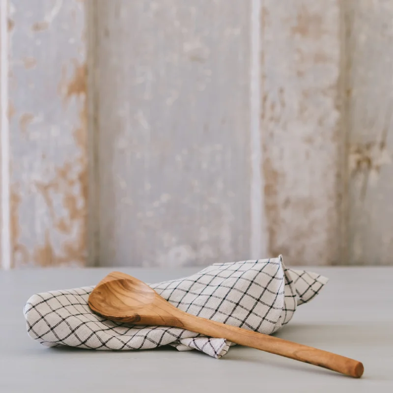 Olive Wood Pointed Baking Spoon