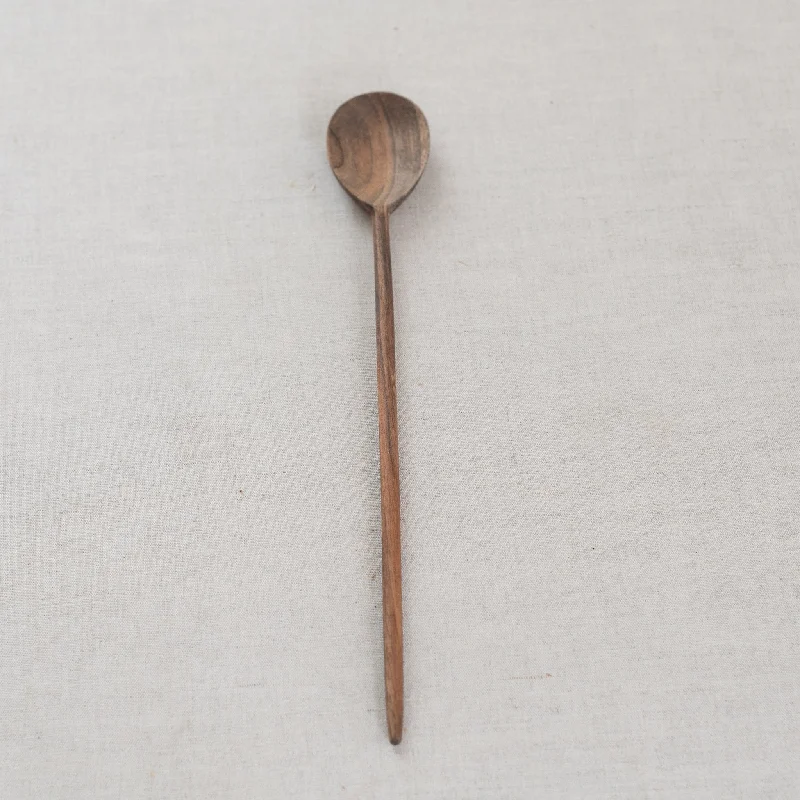 Organic Walnut Tasting Tall Spoon