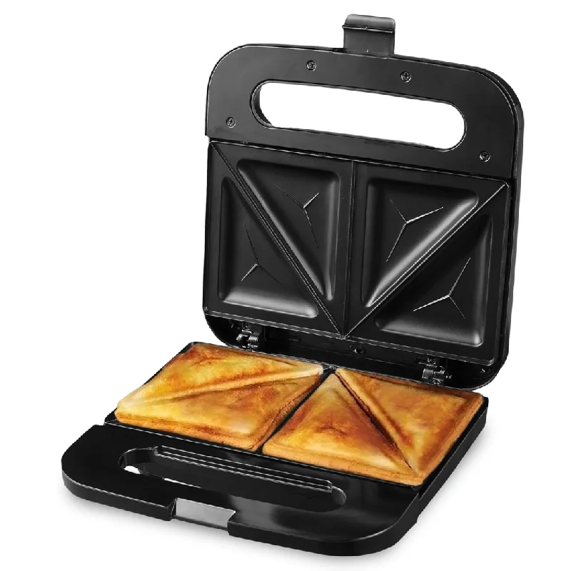 Ovente Electric Sandwich Maker with Non-Stick Plates