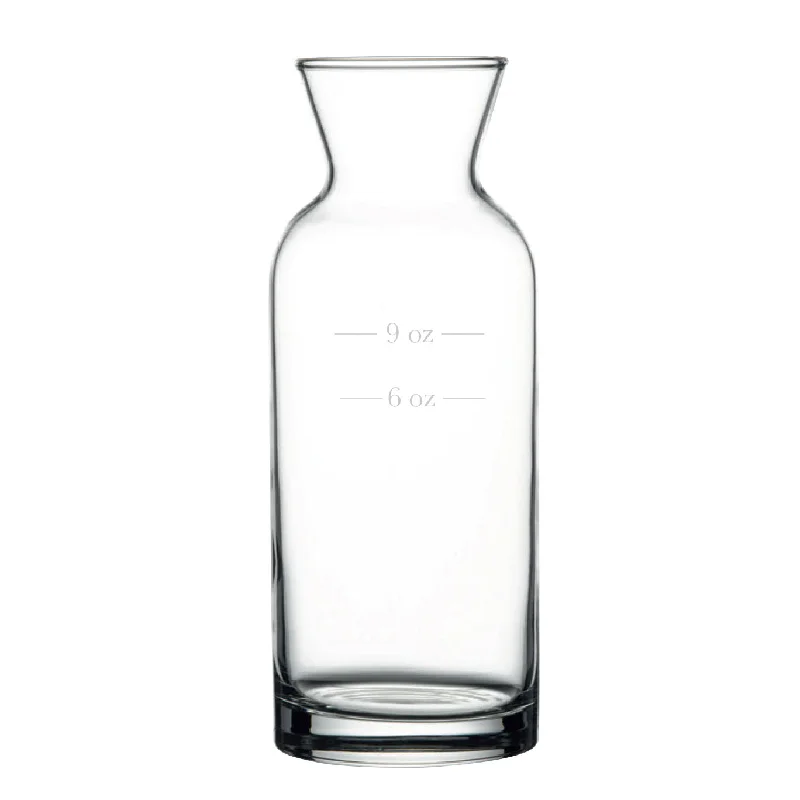 Pasabahce Village 12 Oz Carafe with 6 & 9 Oz Pour Lines 12 /Case