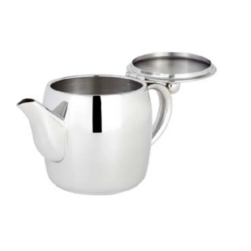 Puddifoot 17.5 Oz Teapot, Stainless Steel