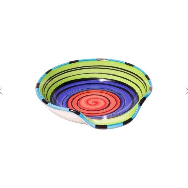 Puebla Stripe Colorful Spoon Rest