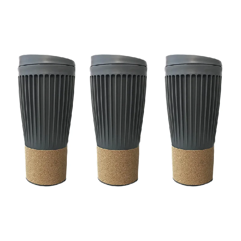 Travel coffee mug Corky Cup 500mL - Set of 3