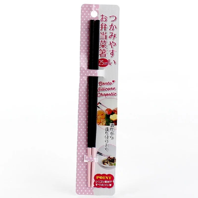 Silicon Cooking Chopsticks (Silicone/BK/PK/25cm (1pr))