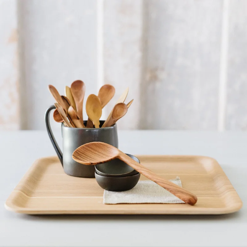 Small Olivewood Left Turned Spoon