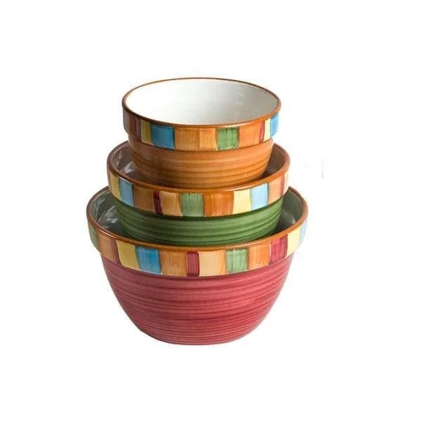 Southwestern Serape Mixing Bowls