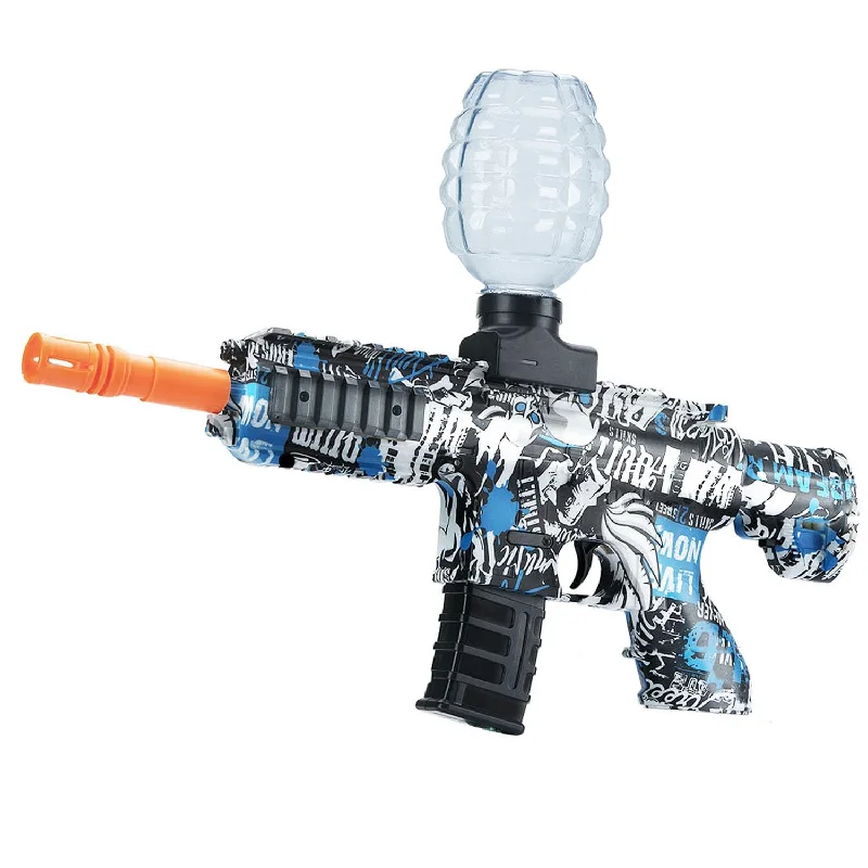 Splatter Ball Gun, Gel Gun With Goggles, Toy Gun For Backyard And Outdoor A