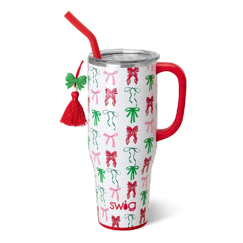 Swig - Ribbons & Bows Mega Mug, 40 Ounce