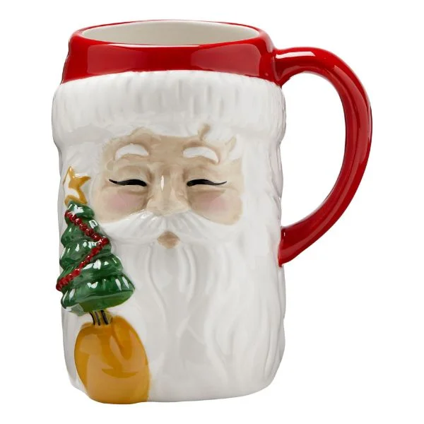 Tag - Vintage Santa Tall Mug