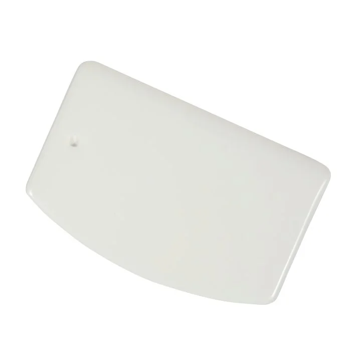 Vollrath 5.6" x 3.6" Straight Edge Bowl Scraper, Plastic, White