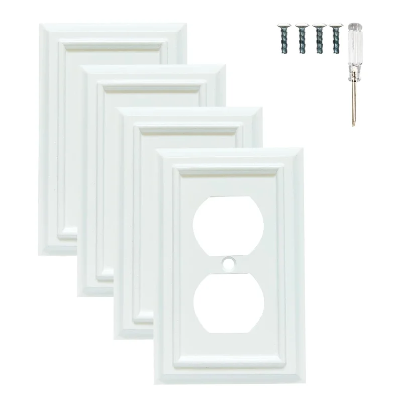 Wall Plates, Duplex Outlet Covers, Toggle Light Switch Plates, Decorator Light